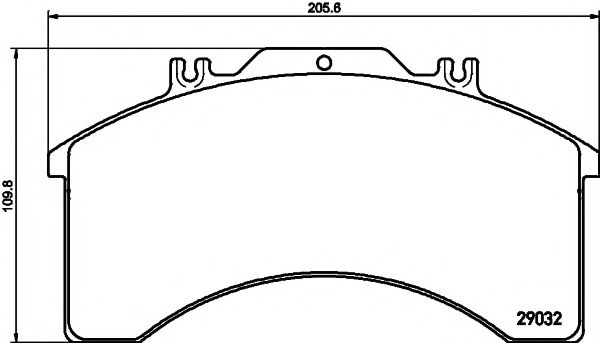 Imagine set placute frana,frana disc TEXTAR 2903203