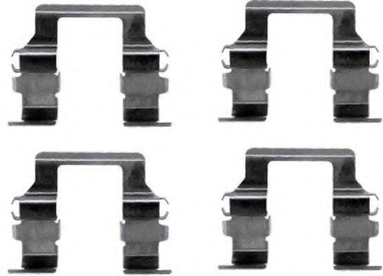 Imagine Set accesorii, placute frana TEXTAR 82031400