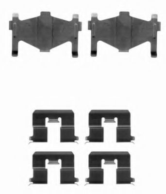 Imagine Set accesorii, placute frana TEXTAR 82057900