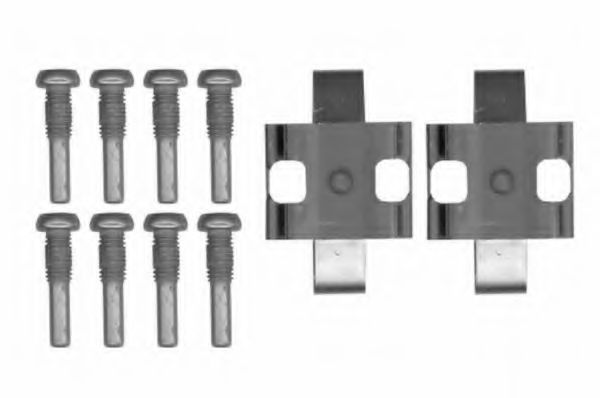 Imagine Set accesorii, placute frana TEXTAR 82504600