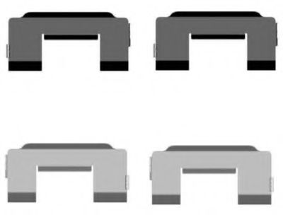 Imagine Set accesorii, placute frana TEXTAR 82510700
