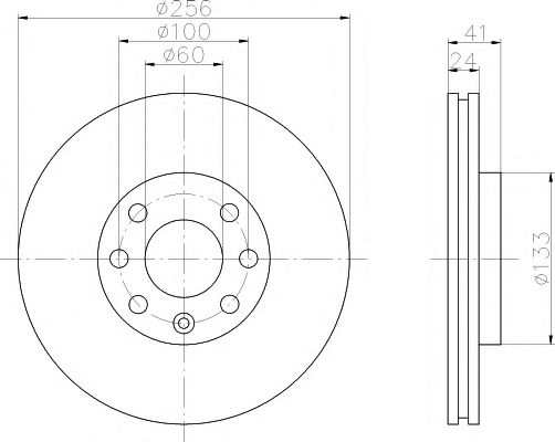 Imagine Set frana, frana disc TEXTAR 89004800