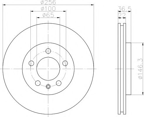 Imagine Set frana, frana disc TEXTAR 89005300