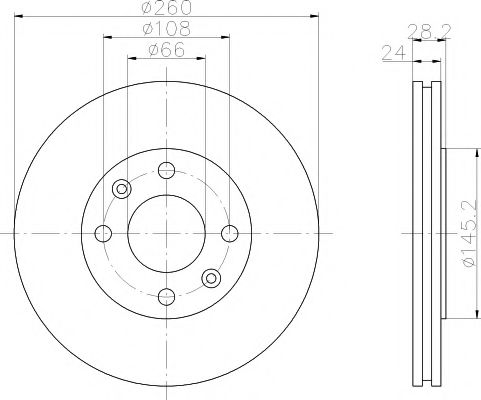 Imagine Set frana, frana disc TEXTAR 89011800