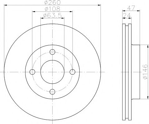 Imagine Set frana, frana disc TEXTAR 89013300