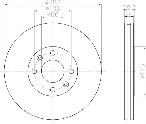 Imagine Set frana, frana disc TEXTAR 89013700