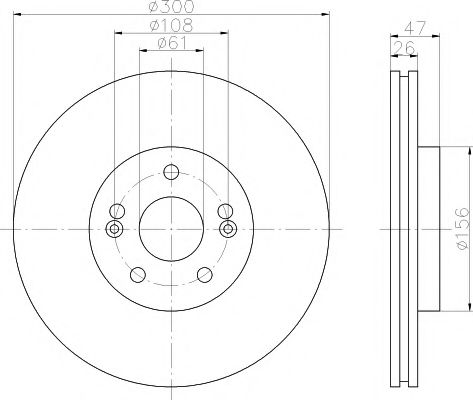 Imagine Set frana, frana disc TEXTAR 89014200