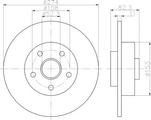 Imagine Set frana, frana disc TEXTAR 89015700