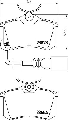 Imagine Set frana, frana disc TEXTAR 89016600