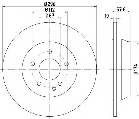 Imagine Set frana, frana disc TEXTAR 89017400