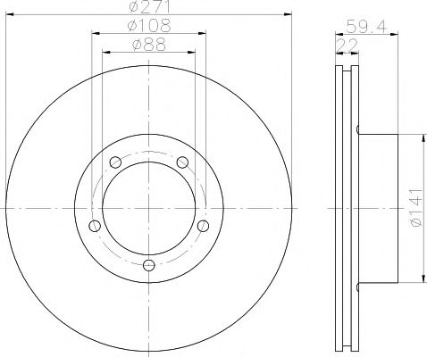 Imagine Disc frana TEXTAR 92005700