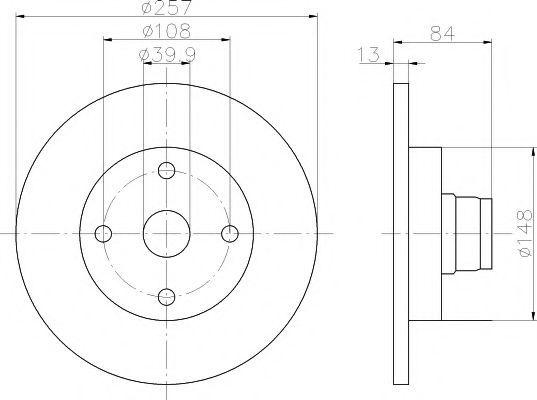 Imagine Disc frana TEXTAR 92012500