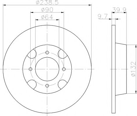 Imagine Disc frana TEXTAR 92020600