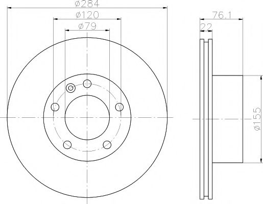 Imagine Disc frana TEXTAR 92022300