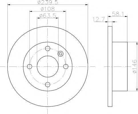 Imagine Disc frana TEXTAR 92025700