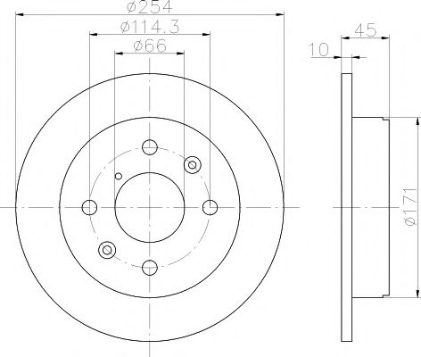 Imagine Disc frana TEXTAR 92028600