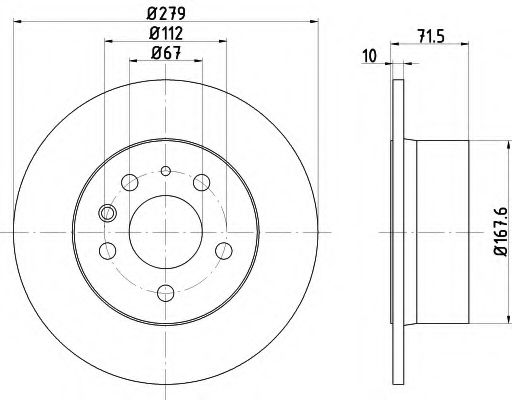 Imagine Disc frana TEXTAR 92032600