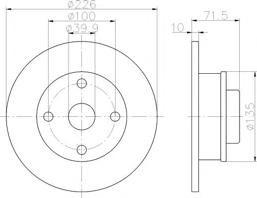 Imagine Disc frana TEXTAR 92041803