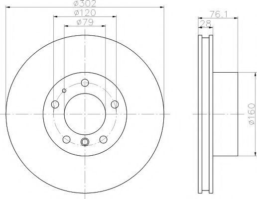 Imagine Disc frana TEXTAR 92042400