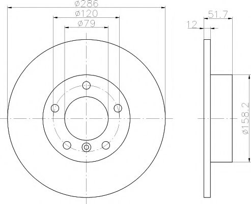 Imagine Disc frana TEXTAR 92055503