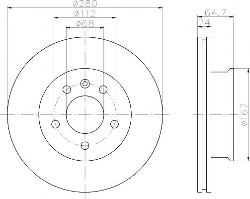 Imagine Disc frana TEXTAR 92056000