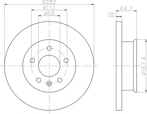 Imagine Disc frana TEXTAR 92058500