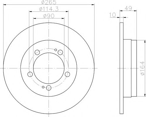 Imagine Disc frana TEXTAR 92063100