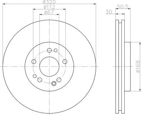 Imagine Disc frana TEXTAR 92064100