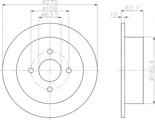 Imagine Disc frana TEXTAR 92064400