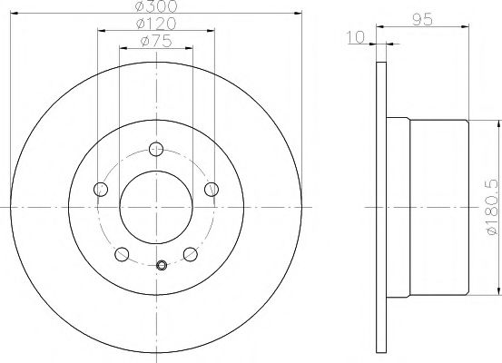 Imagine Disc frana TEXTAR 92067500