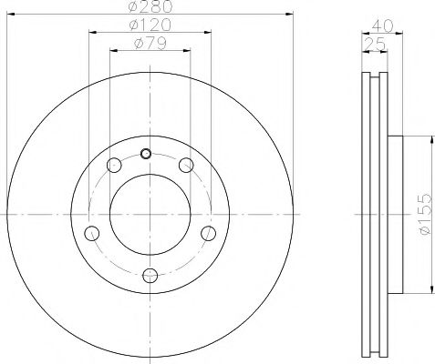 Imagine Disc frana TEXTAR 92071000