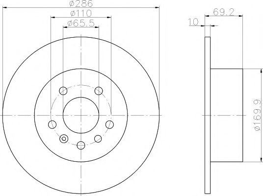 Imagine Disc frana TEXTAR 92075703