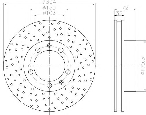 Imagine Disc frana TEXTAR 92076000