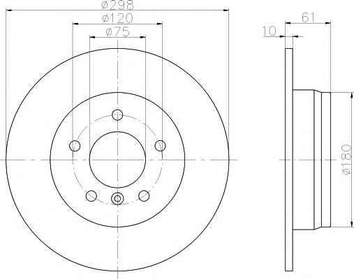 Imagine Disc frana TEXTAR 92076603