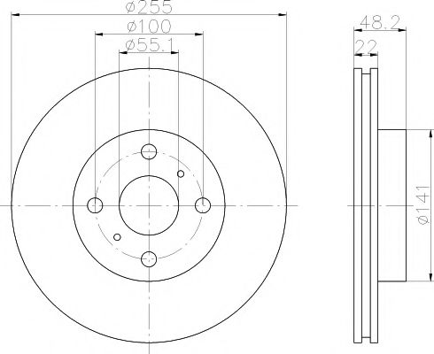 Imagine Disc frana TEXTAR 92077203