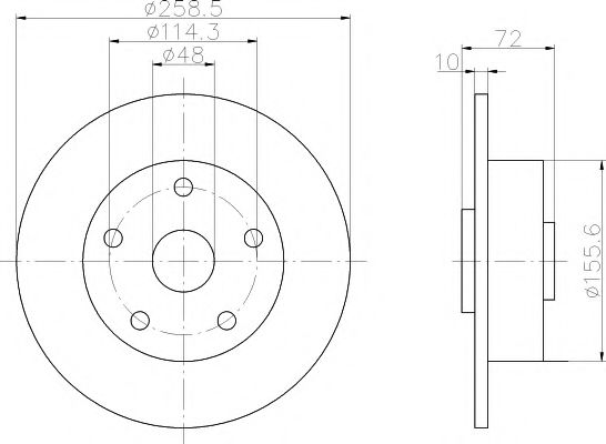 Imagine Disc frana TEXTAR 92078800