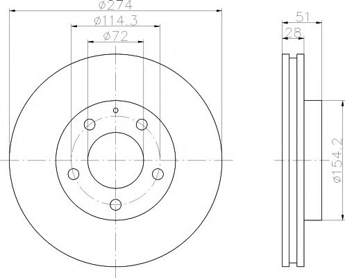 Imagine Disc frana TEXTAR 92079200