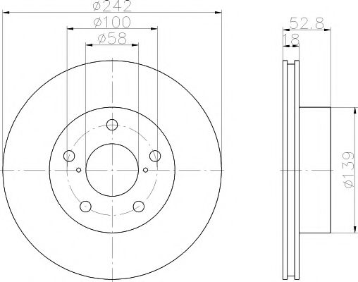 Imagine Disc frana TEXTAR 92081800