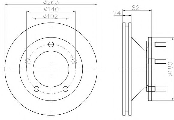 Imagine Disc frana TEXTAR 92087300