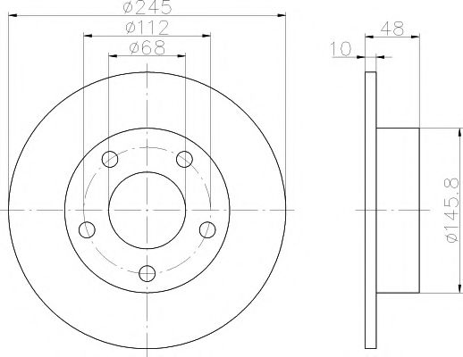 Imagine Disc frana TEXTAR 92088503