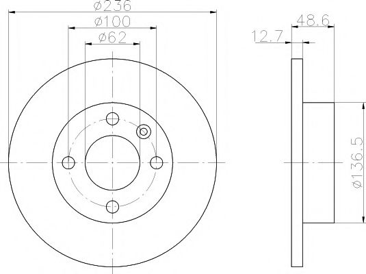 Imagine Disc frana TEXTAR 92090400