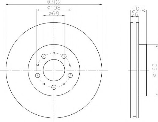 Imagine Disc frana TEXTAR 92092300