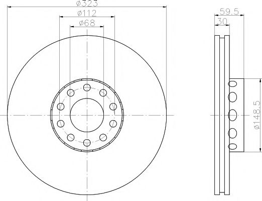 Imagine Disc frana TEXTAR 92098303