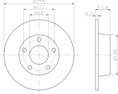 Imagine Disc frana TEXTAR 92104103