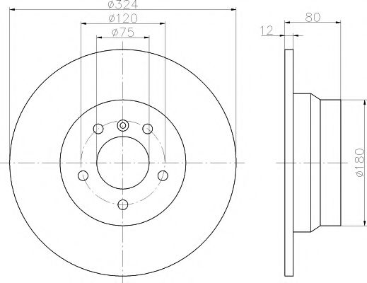 Imagine Disc frana TEXTAR 92107403