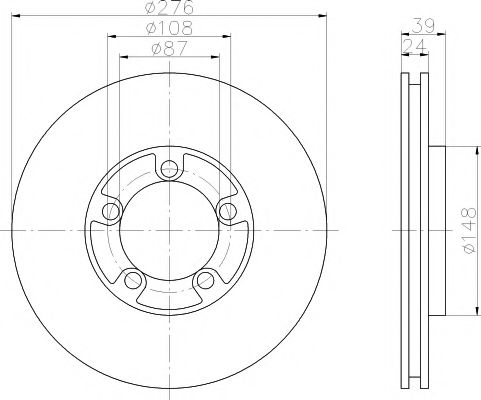 Imagine Disc frana TEXTAR 92110600