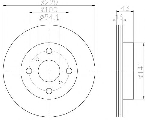 Imagine Disc frana TEXTAR 92113200