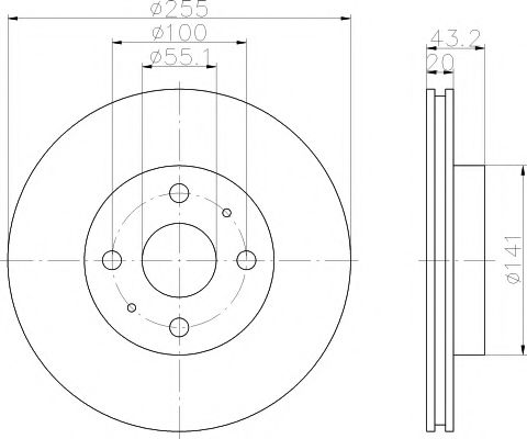 Imagine Disc frana TEXTAR 92115603