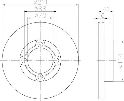 Imagine Disc frana TEXTAR 92117900