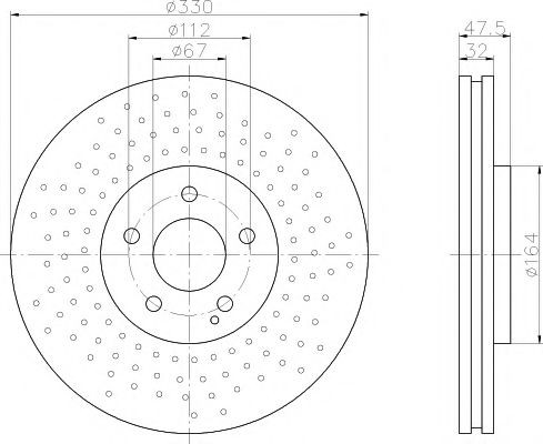 Imagine Disc frana TEXTAR 92124100